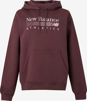 new balance Mikina – červená: přední strana