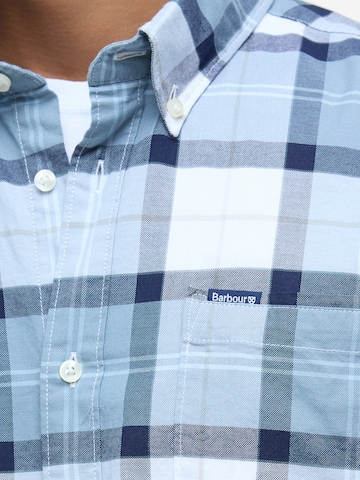 Barbour Regular fit Button Up Shirt 'Lewis' in Green
