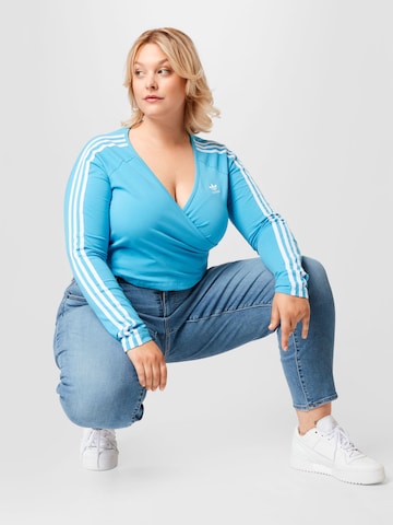 ADIDAS ORIGINALS Shirt in Blue