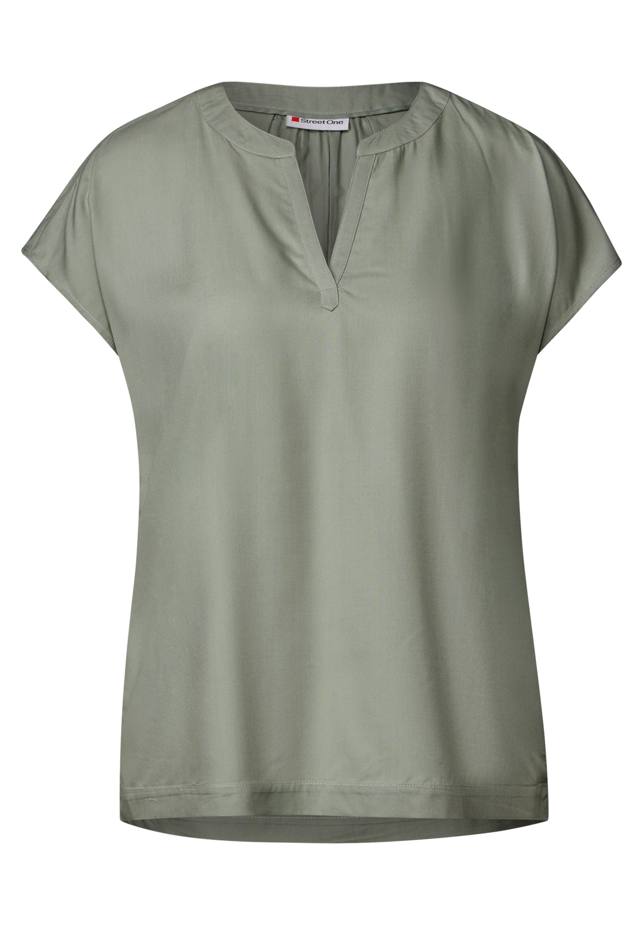 STREET ONE Bluse in Grün: Vorderseite