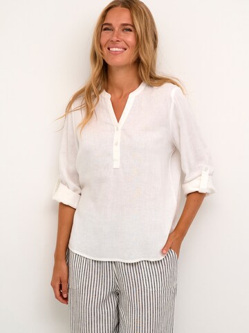 Kaffe Blouse 'KAmilia' in White: front