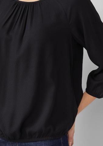 s.Oliver Blouse in Black