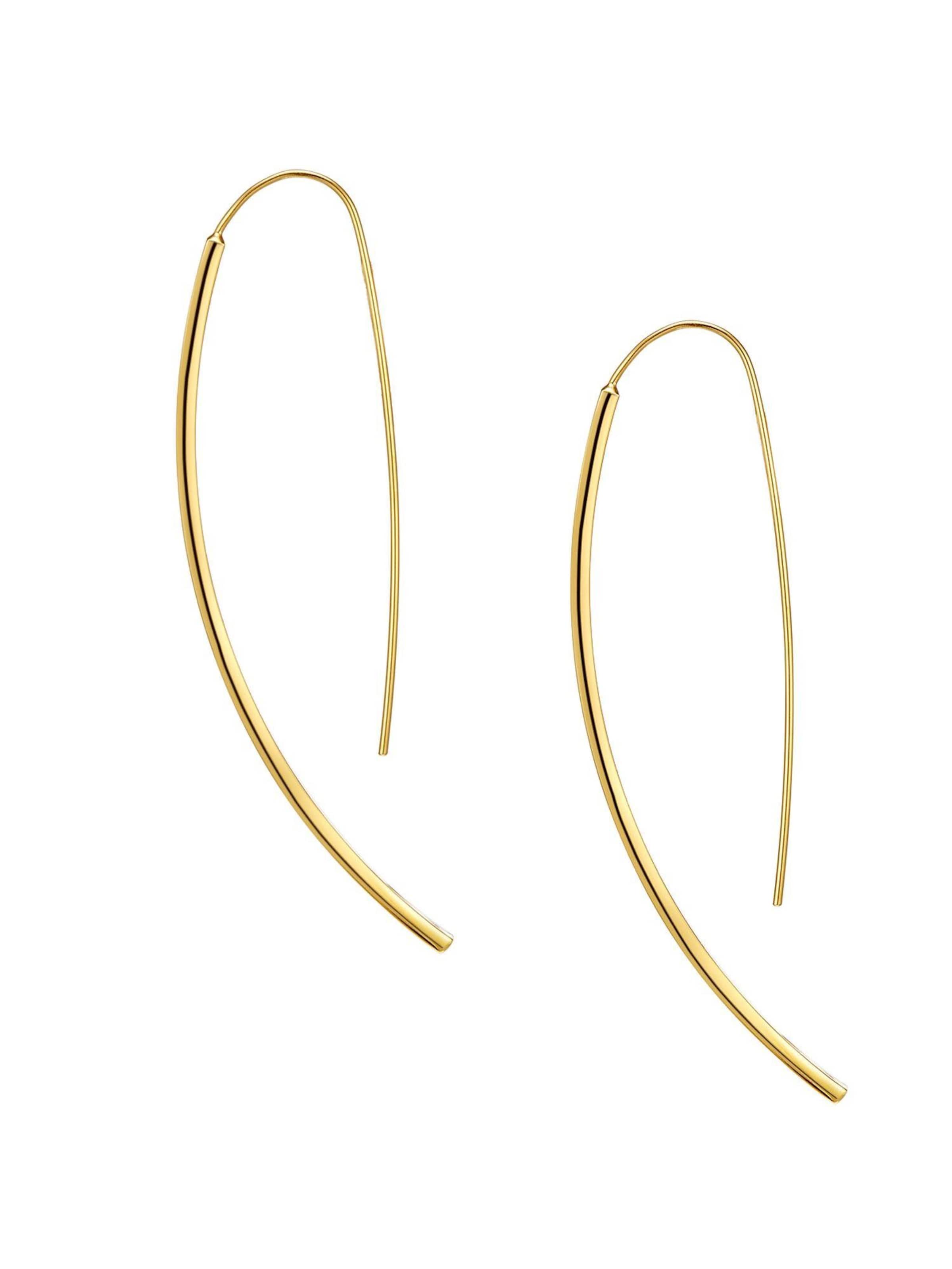 Lulu & Jane Oorbellen in Goud