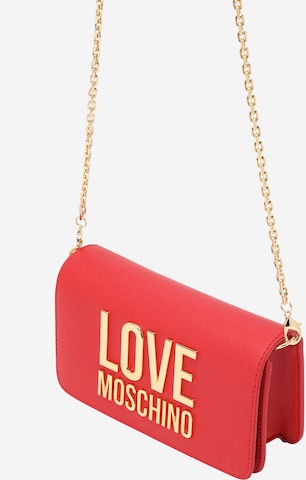 Sac à bandoulière Love Moschino en rouge : devant