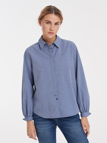 OPUS Blouse 'Farvi' in Blue: front