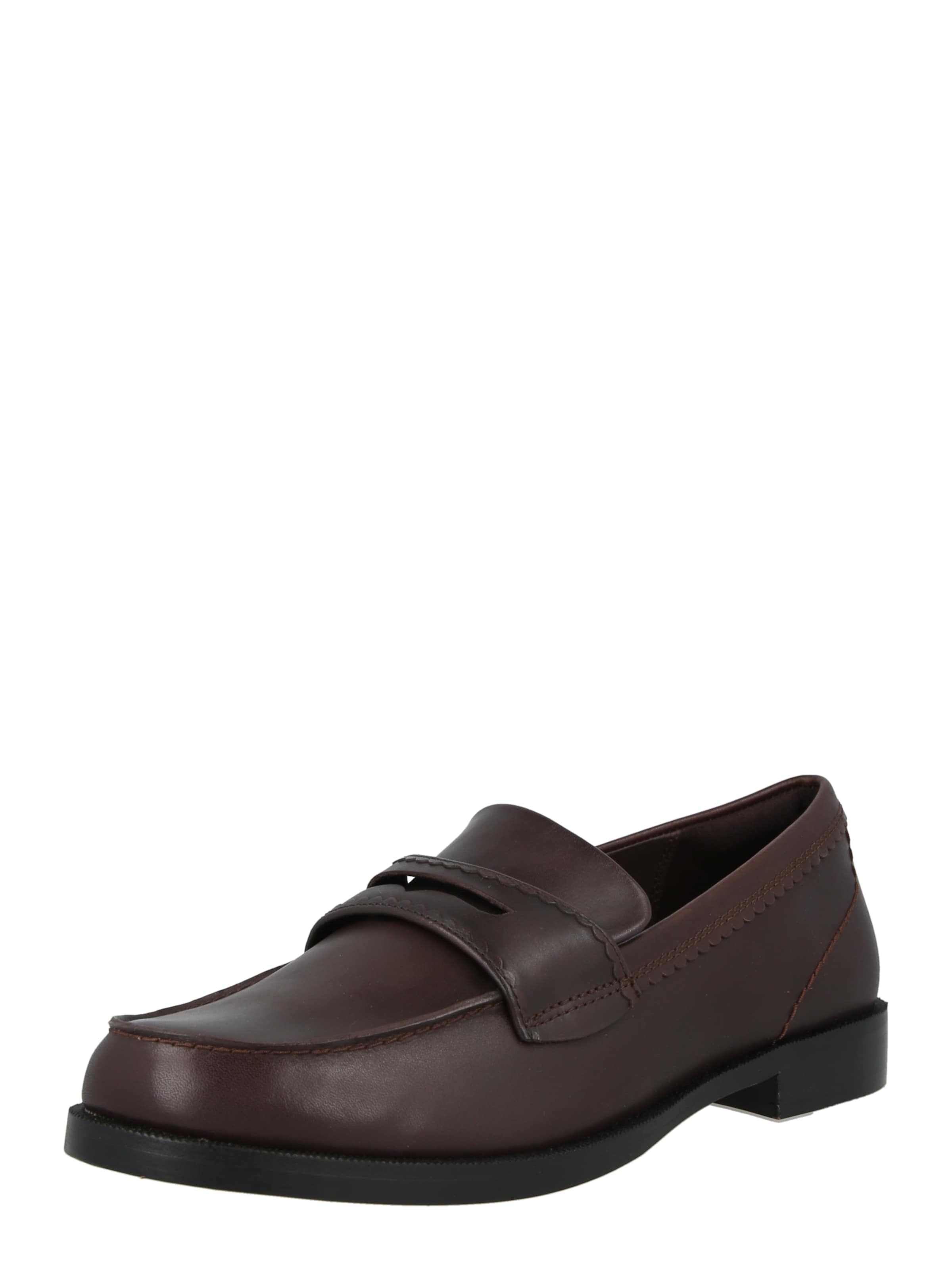 CLARKS Παντοφλέ 'Straven Edge' σε καφέ: μπροστά