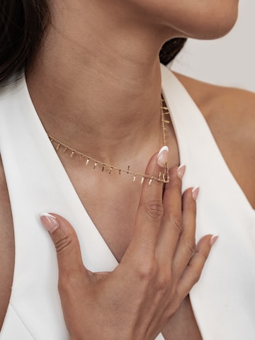 Chaîne 'Bar Drop' Hey Happiness en or