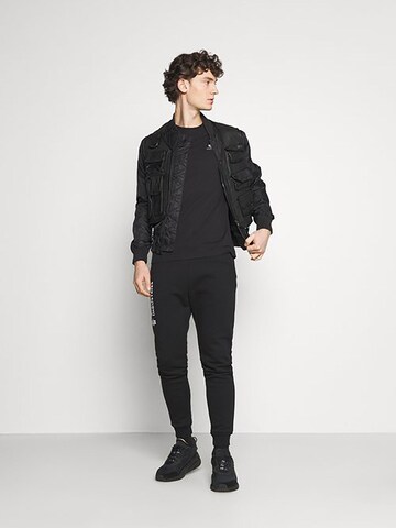ALPHA INDUSTRIES Regular Pants 'Basic AI' in Black