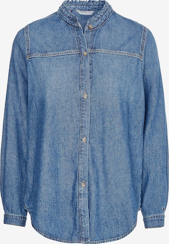 TOMMY HILFIGER Blouse in Blauw: voorkant