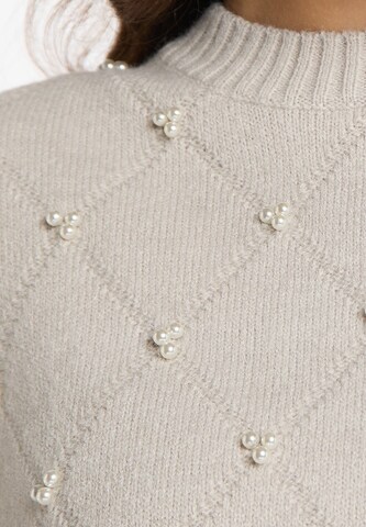 Pullover 'Tylin' di faina in beige