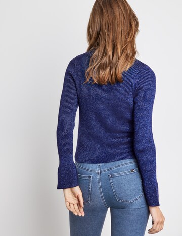 TAIFUN Knit Cardigan in Blue