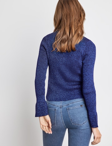 Cardigan TAIFUN en bleu