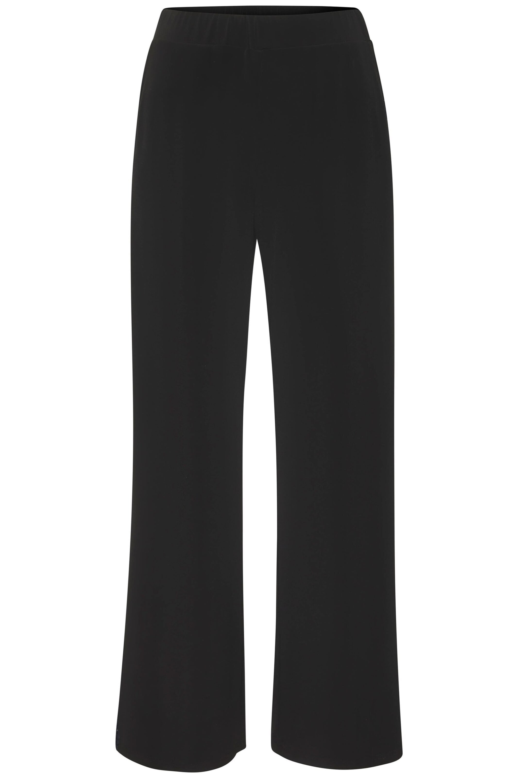LASCANA Regular Pants in Black: front