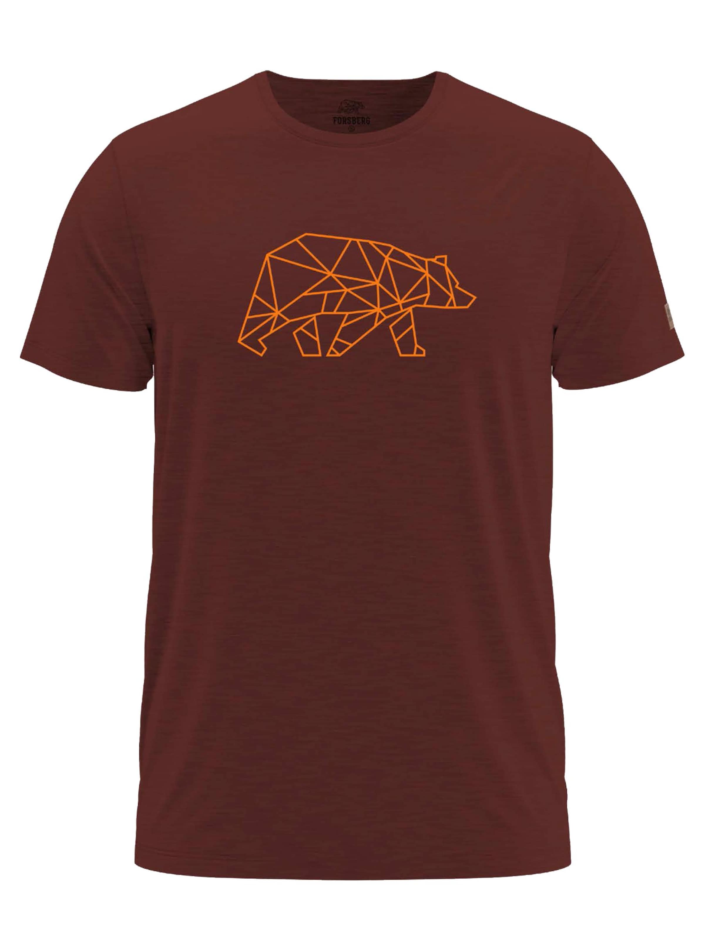 FORSBERG Shirt 'Finnson' in Red: front