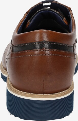 SIOUX Lace-Up Shoes 'Dilip-716-H' in Brown