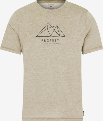 PROTEST Shirt 'PRTOliver' in Brown: front