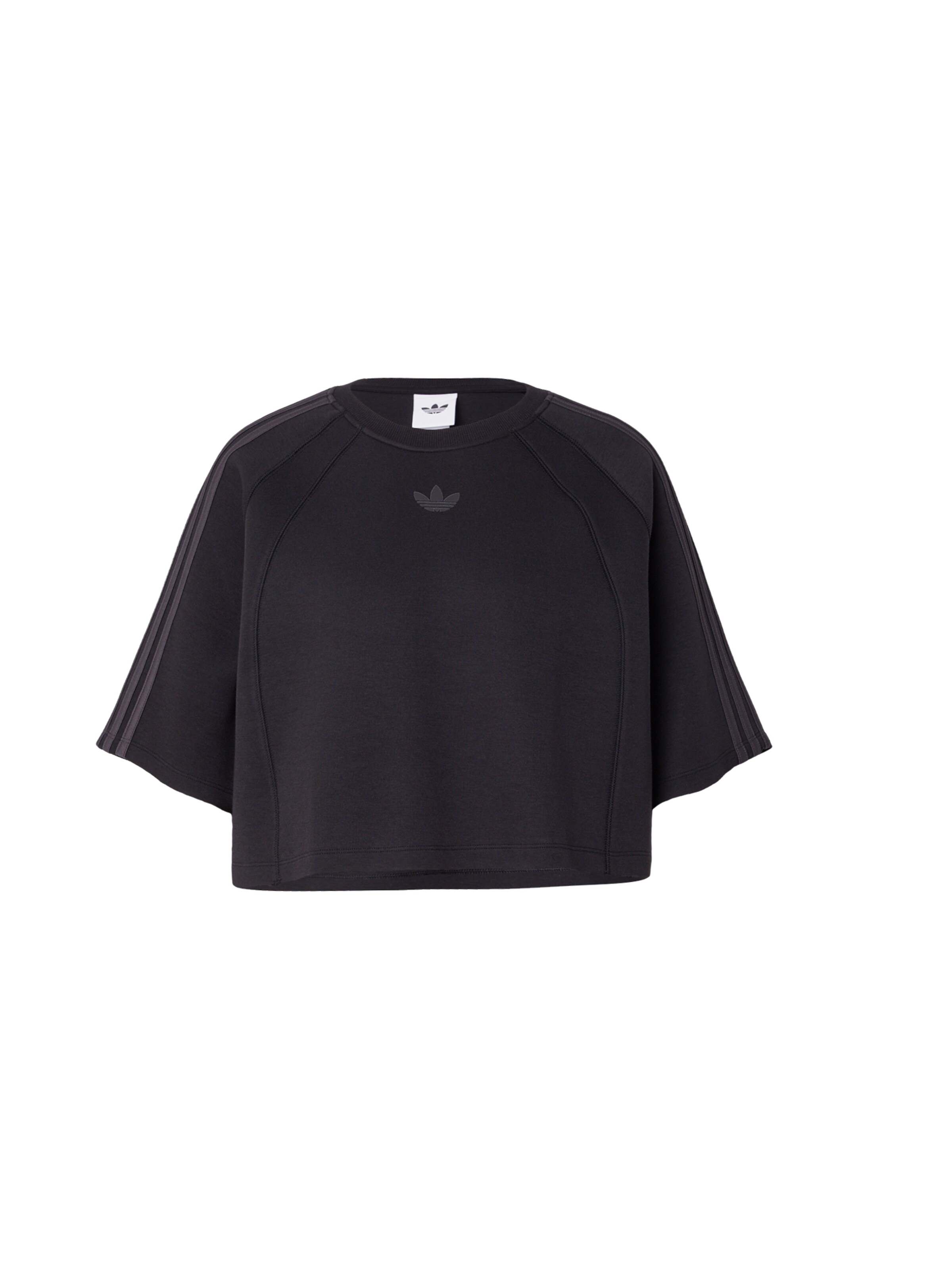 Tricou 'SST 2.0' de la ADIDAS ORIGINALS pe negru: față