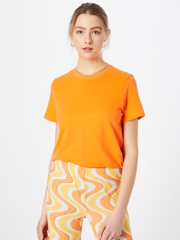 WEEKDAY Shirt 'Lean' in Orange: front