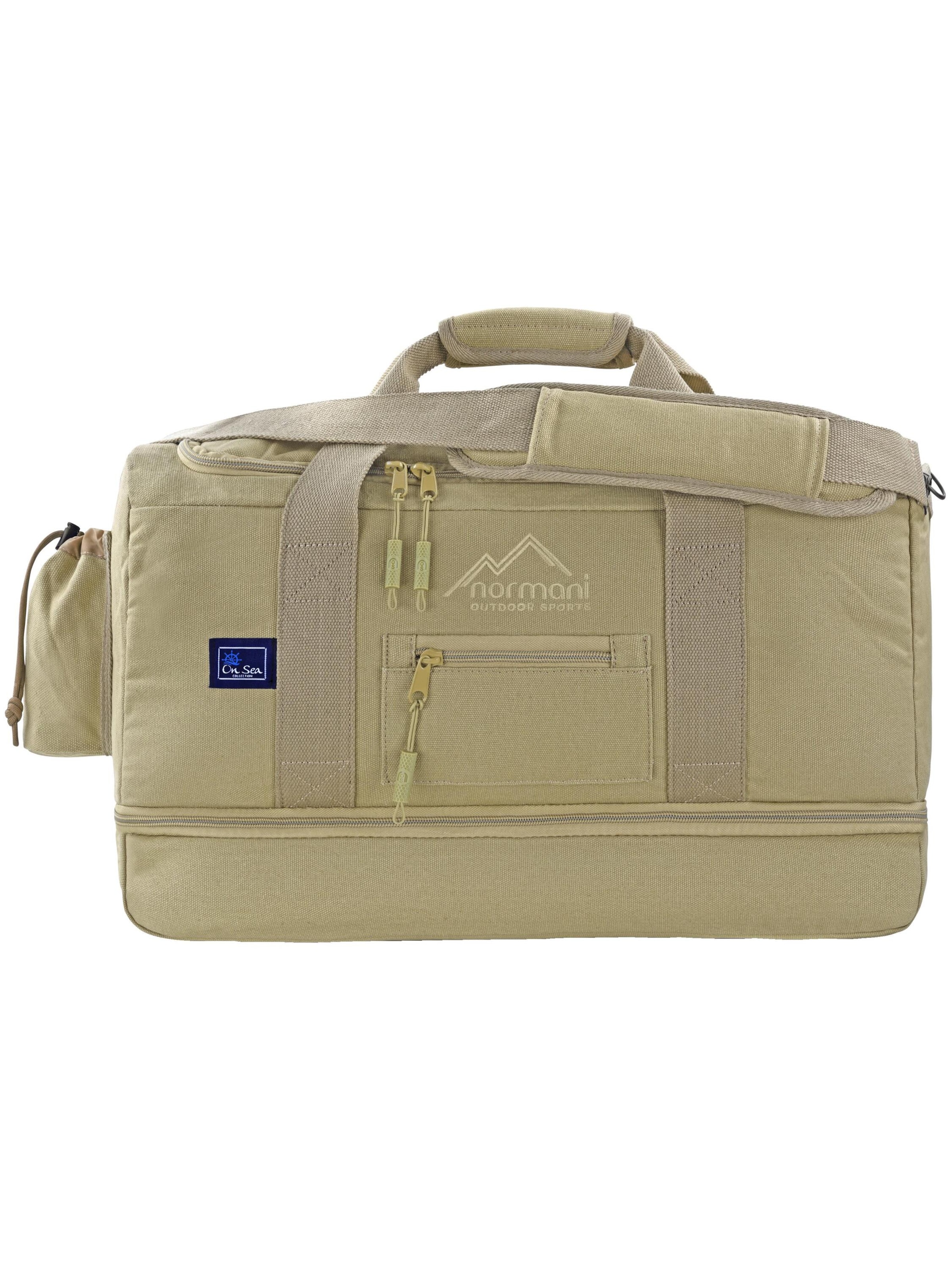 normani Umhängetasche 'Alert' in Beige: Vorderseite