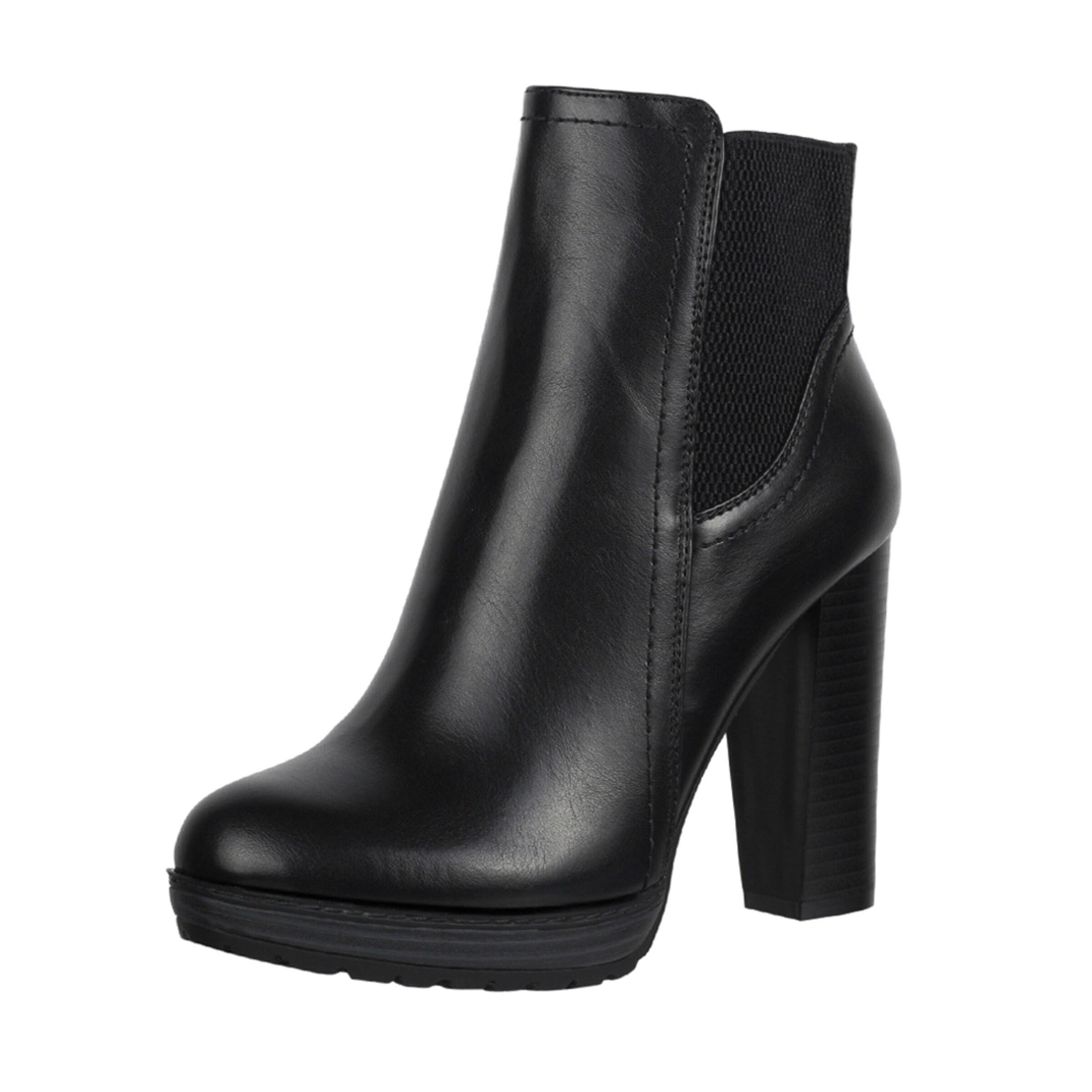 Bottines Elara en noir : devant