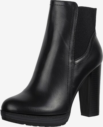 Bottines Elara en noir : devant