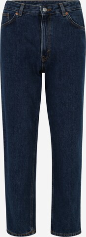 Monki Tapered Jeans in Blue: front