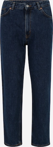 Tapered Jeans de la Monki pe albastru: față