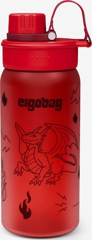ergobag Trinkflasche 'Trinkflasche Trinkflasche' in Rot: Vorderseite