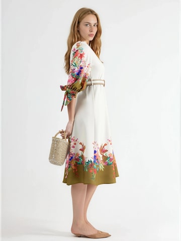 MSN Collection Jurk in Wit