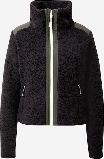 UNDER ARMOUR Functionele fleece jas in de kleur Kaki / Zwart, Productweergave