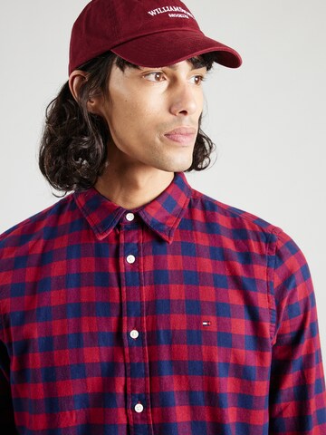 TOMMY HILFIGER Regular fit Button Up Shirt in Red