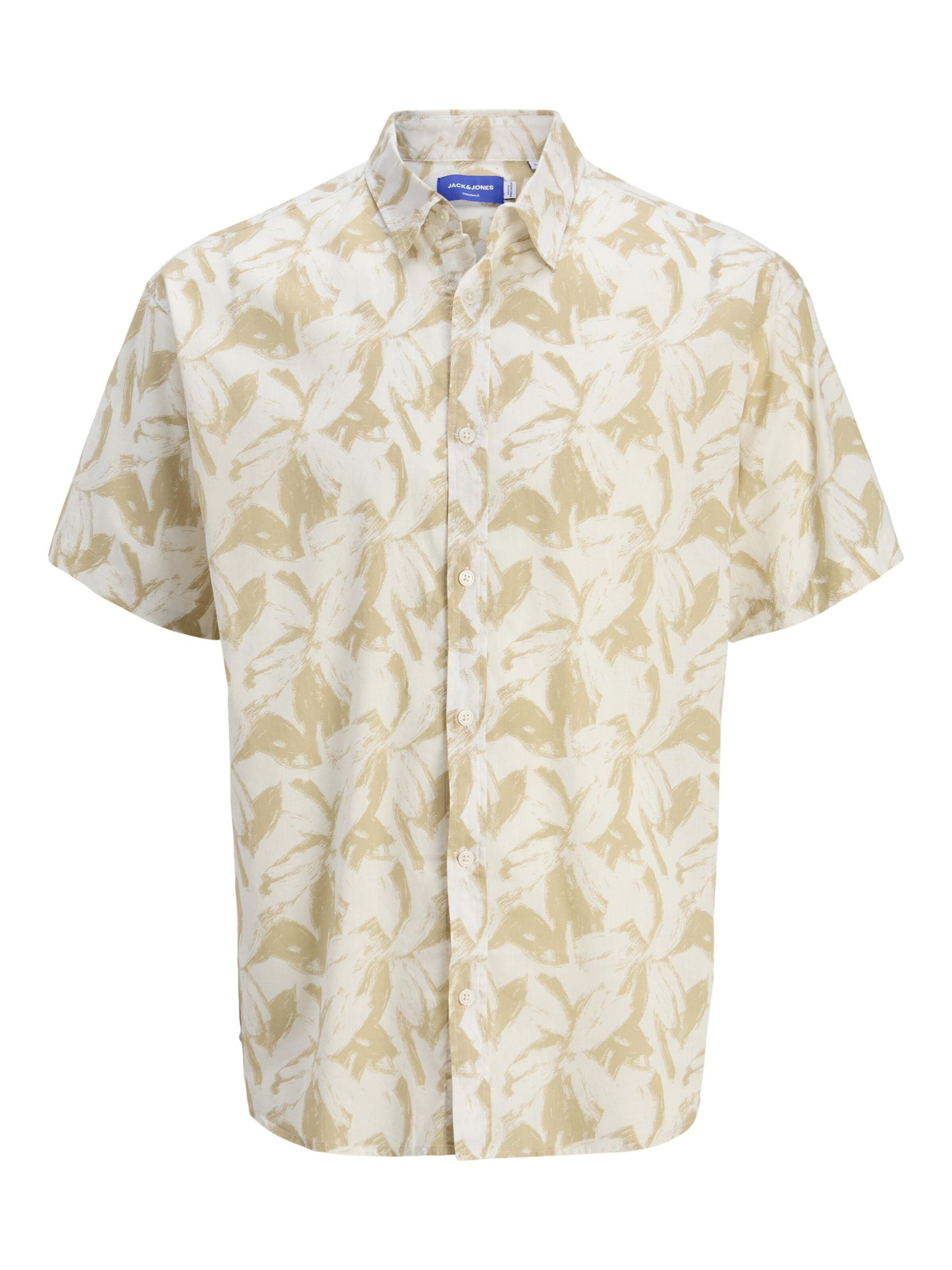 JACK & JONES Skjorte i beige: forside