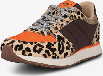 WODEN Sneaker low ' Ronja Cowhair ' in Mischfarben: Vorderseite