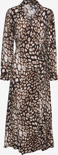 VERO MODA Shirt dress 'JOSIE RIKA' in Beige / Brown / Black, Item view