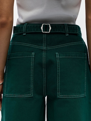 Loosefit Pantalon OBJECT en vert