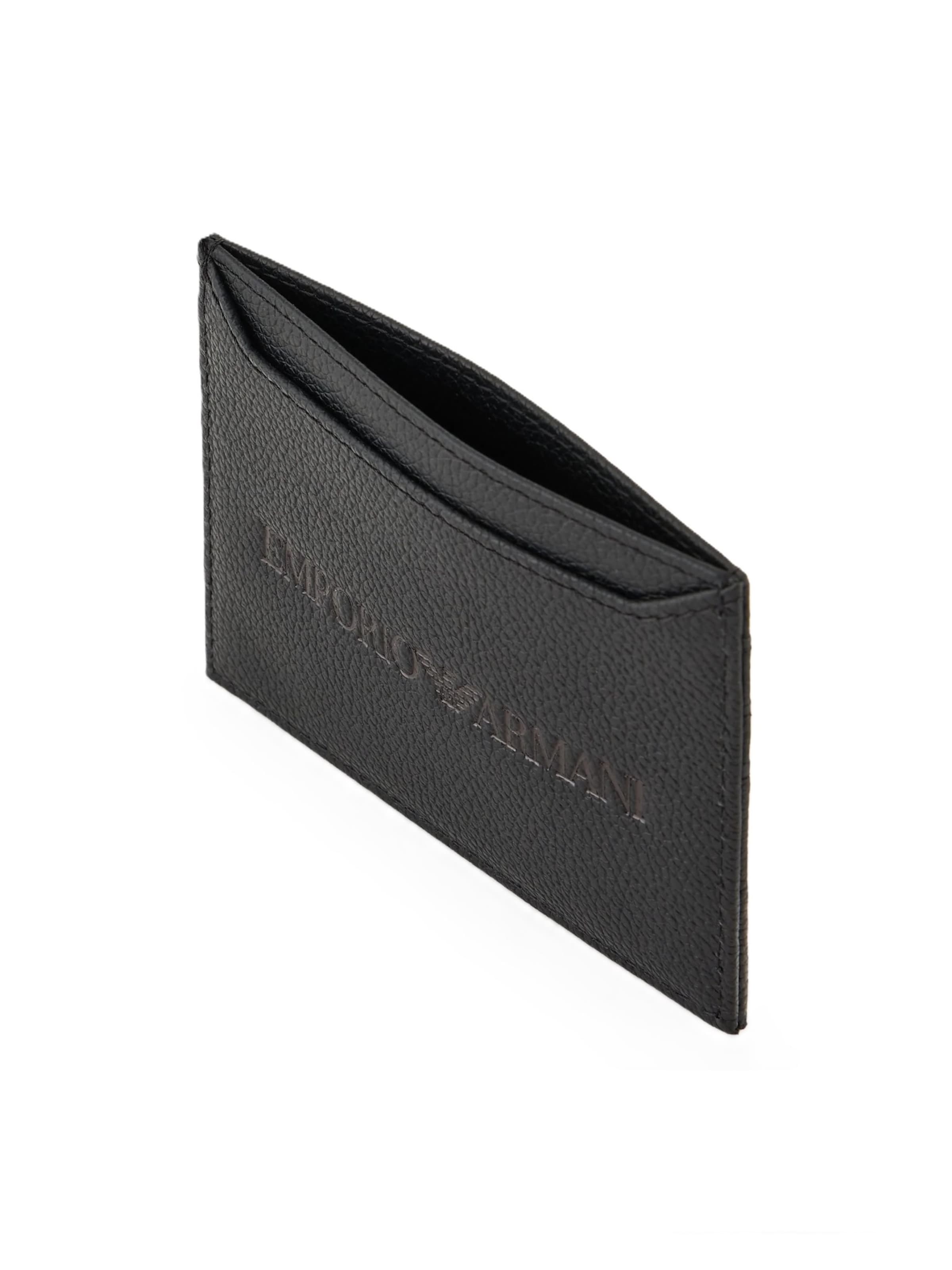 Portamonete 'EM001578 AF13788' di Emporio Armani in nero