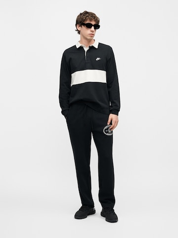 Nike Sportswear Обычный Штаны 'Club' в Черный