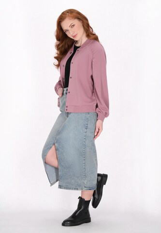 DreiMaster Vintage - Chaqueta de entretiempo en rosa