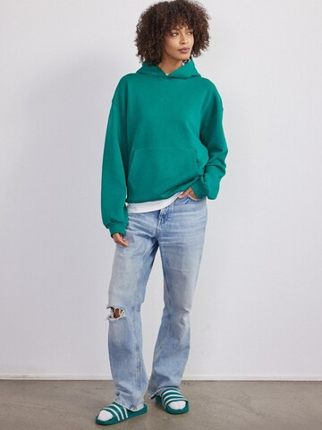 BEARTH Sweatshirt 'Hoodie Bio-Baumwolle' in Green