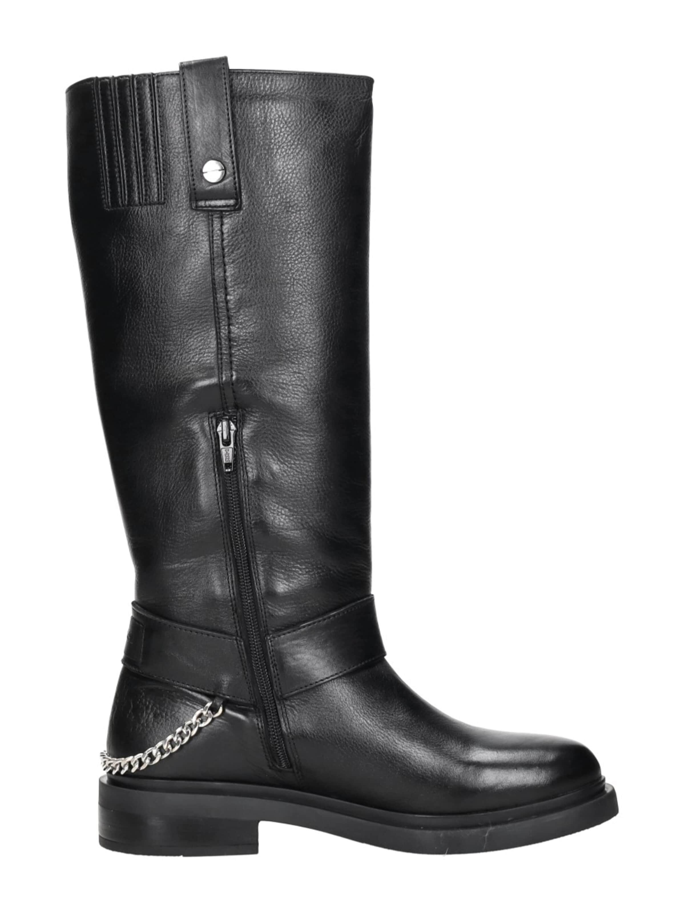 LAZAMANI Boots 'Leslie' in Zwart