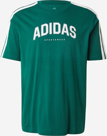 žalia ADIDAS SPORTSWEAR Sportiniai marškinėliai 'Colleg': priekis