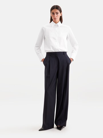 SEIDENSTICKER Blouse in Wit: voorkant