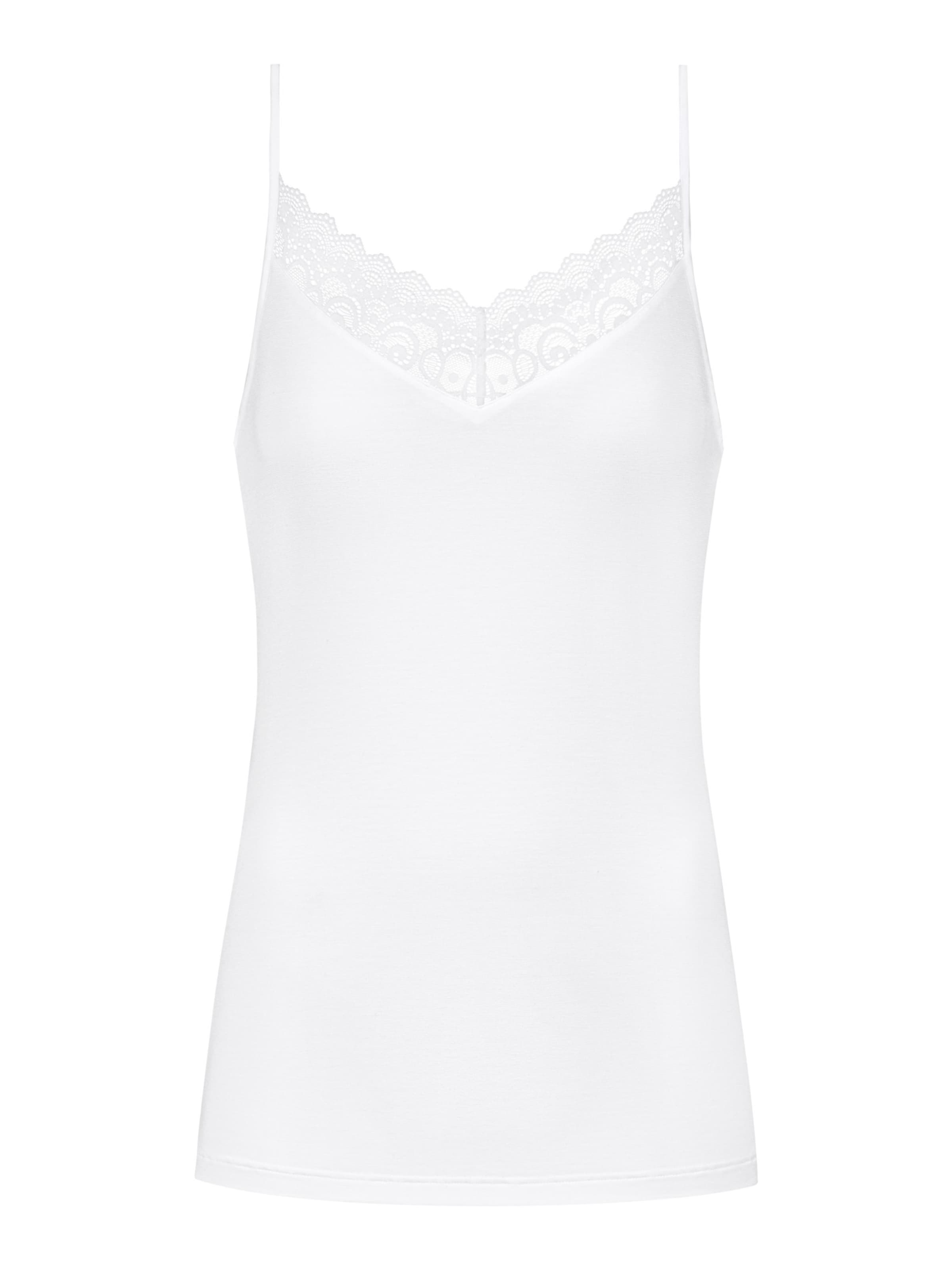 Mey Top in Weiß: Vorderseite