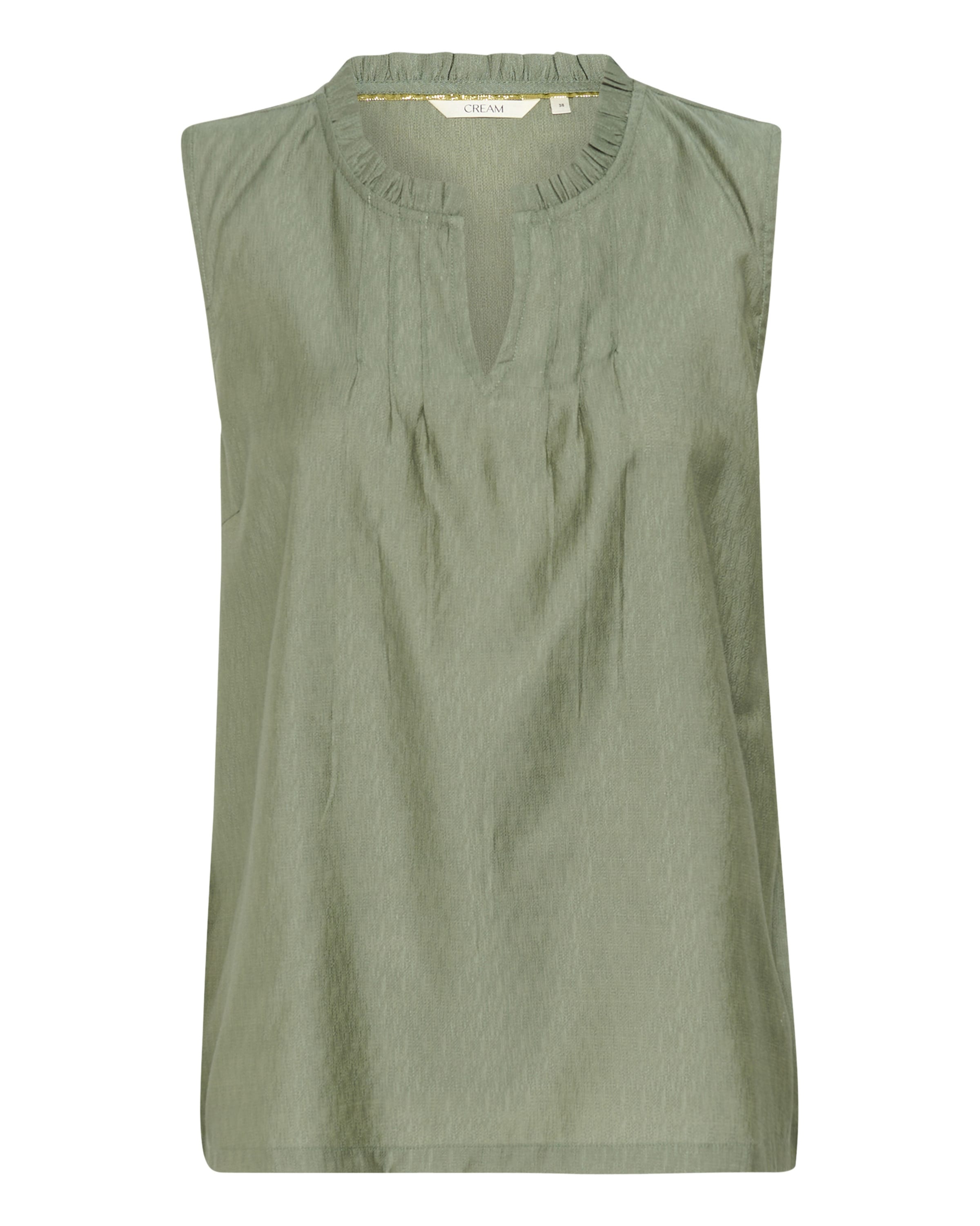 Cream Blouse in XS in Khaki, Item view