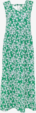 Robe d’été 'Byers Tiered' Threadbare en vert : devant