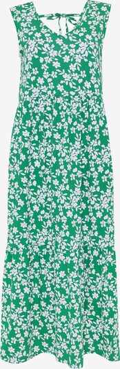 Threadbare Summer dress 'Byers Tiered' in Grass green / White, Item view