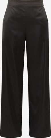 Wide leg Pantaloni de la DreiMaster Klassik pe negru: față