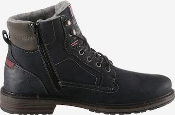 MUSTANG Lace-Up Boots '4107657' in Black