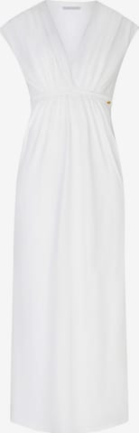 Chic by Lirette Jurk 'Kimono dress Natural' in Wit: voorkant