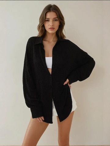 Camicia da donna di Hiccup in nero: frontale